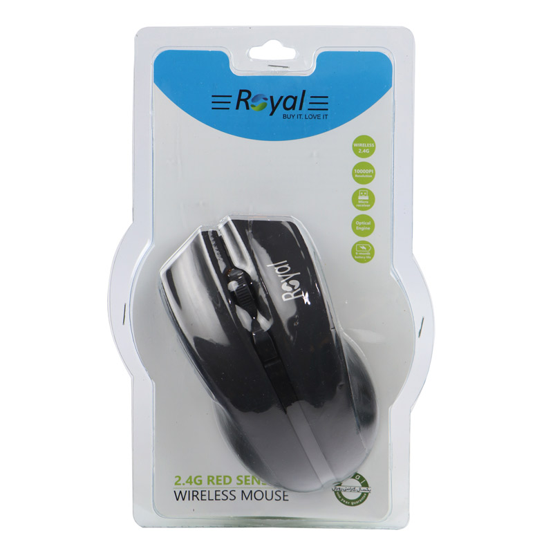 ماوس بی سیم رویال مدل MW-214 - فروشگاه جهان سیستم قزوین