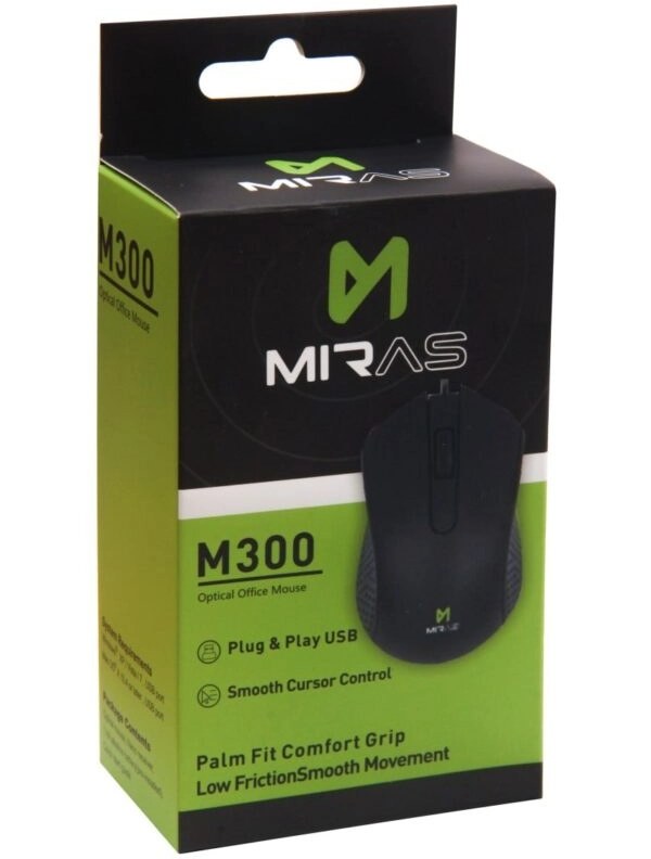 ماوس سیم دار میراث مدل Miras Mouse M300 - فروشگاه جهان سیستم قزوین