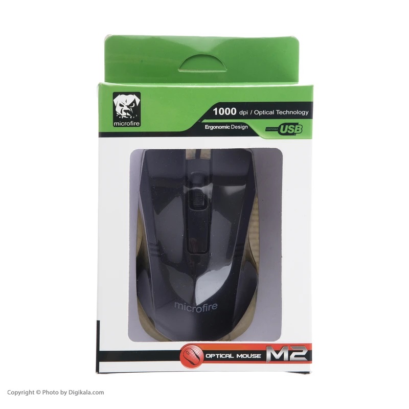 ماوس میکروفایر مدل M2-X1000 - فروشگاه جهان سیستم قزوین
