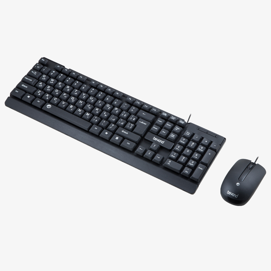 کیبورد و ماوس بیاند مدل BMK-3939 - فروشگاه جهان سیستم قزوین