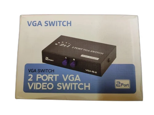 VGA SWITCH 2 PORT - فروشگاه جهان سیستم قزوین