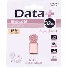 فلش مموری دیتا پلاس GIFT ROSE GOLD USB 3 ظرفیت 32 گیگابایت - فروشگاه جهان سیستم قزوین