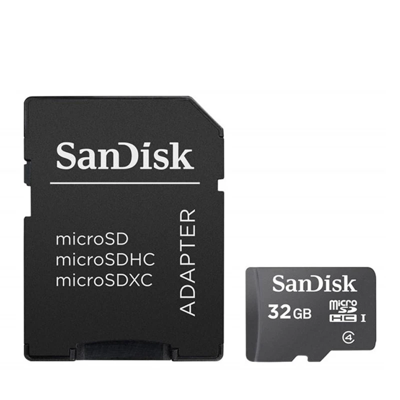 کارت حافظه microSDHC سن دیسک سری SDSDQM ظرفیت 64گیگابایت به همراه آداپتور SD - فروشگاه جهان سیستم قزوین
