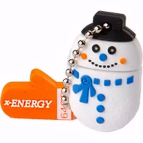 فلش مموری ایکس انرژی مدل SNOWMAN ورژن USB2 ظرفیت 64 گیگابایت - فروشگاه جهان سیستم قزوین