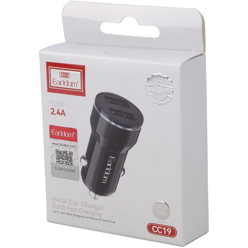 شارژر فندکی EARDOM CC19 - فروشگاه جهان سیستم قزوین