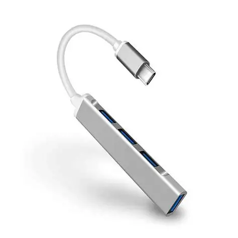 هاب USB-C چهار پورت مدل C-809 - فروشگاه جهان سیستم قزوین