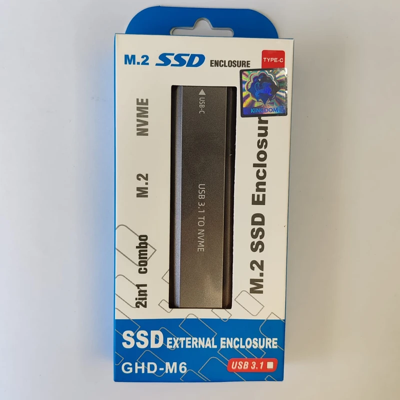 قاب هارد اکسترنال کینگدام SSD مدل GHD-M6 - فروشگاه جهان سیستم قزوین