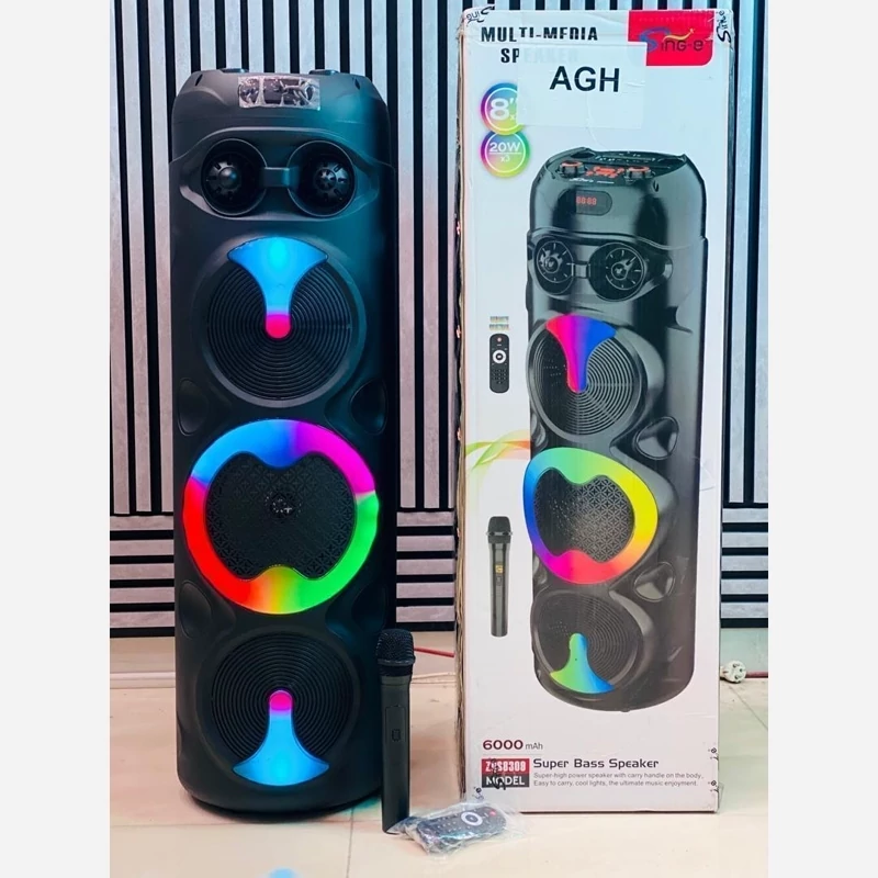 اسپیکر بلوتوثی قابل حمل ZQS 8309 - فروشگاه جهان سیستم قزوین