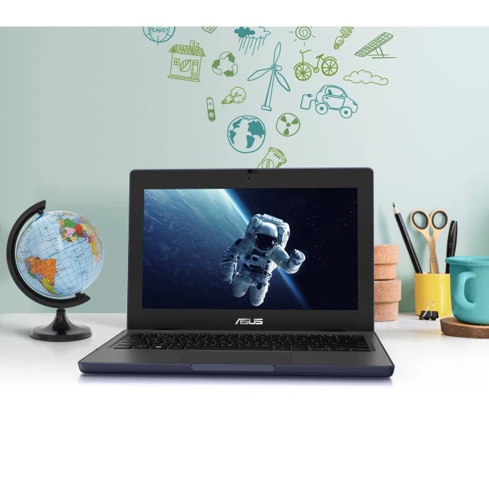 لپ تاپ 11.6 اینچی ایسوس مدل BR1102CGA-CN18128S-CB-N100-8GB DDR4-256GB SSD-TN-W - فروشگاه جهان سیستم قزوین