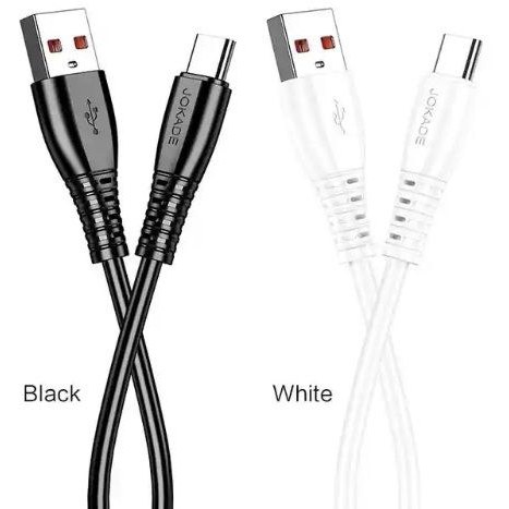 کابل شارژ تایپ سی jokade مدل ja043 - فروشگاه جهان سیستم قزوین