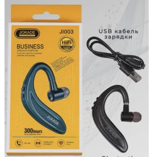 غیرفعال هنذفری بلوتوثی خلبانی JOKADE مدلJI003 تکنولوژی HIFI صدای HD - فروشگاه جهان سیستم قزوین