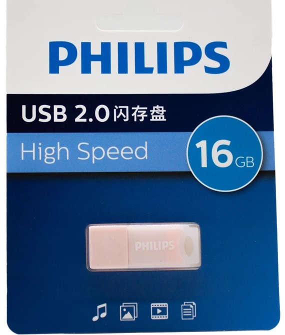 فلش مموری فیلیپس مدل FM10UA-B 2.0 ظرفیت 16 - فروشگاه جهان سیستم قزوین